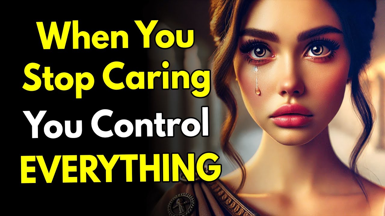When You Stop Caring… You Control EVERYTHING ~Dark Masculine Wisdom