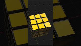 Rubik's Cube In Blender Under 1 Minute | Blender 3d...