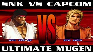 Snk Vs. Capcom Ultimate Mugen 3Rd Battle Edition- Ryu Vs. Ryo 7-31-24