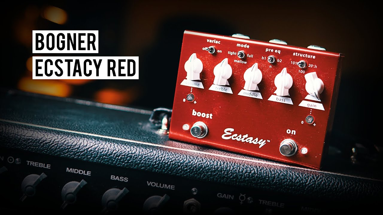 Bogner Ecstasy Red - Switch Fix, Examples and Thoughts