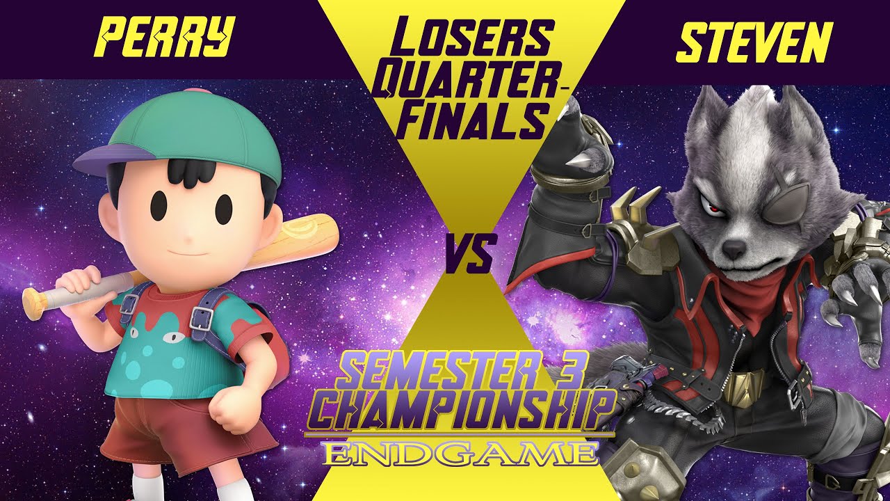 Perry (Ness) vs. Steven (Wolf) Losers Quarterfinals - Semester 3 Championship