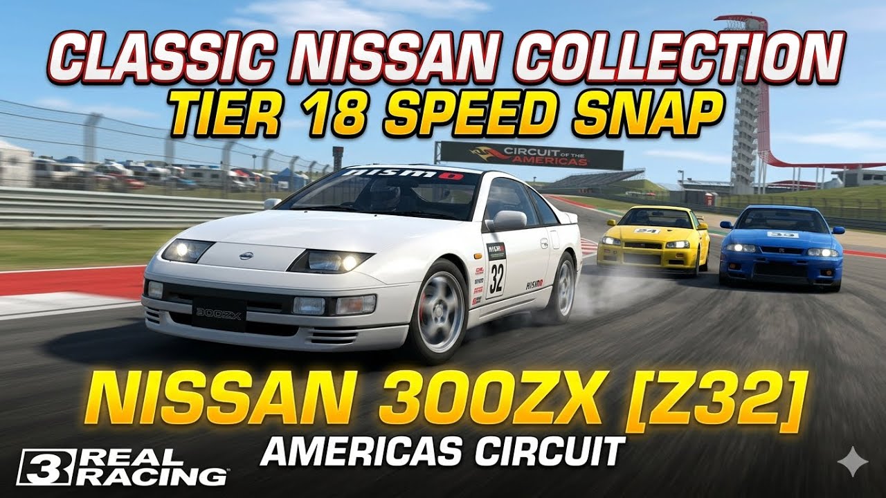 Classic Nissan Collection Tier 18 Speed Snap Americas Circuit