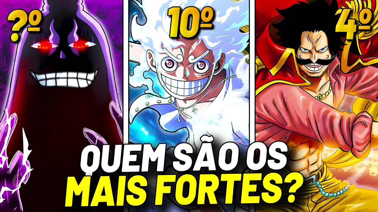 TOP 10 PERSONAGENS MAIS FORTES DE ONE PIECE (LISTA DEFINITIVA) - YouTube