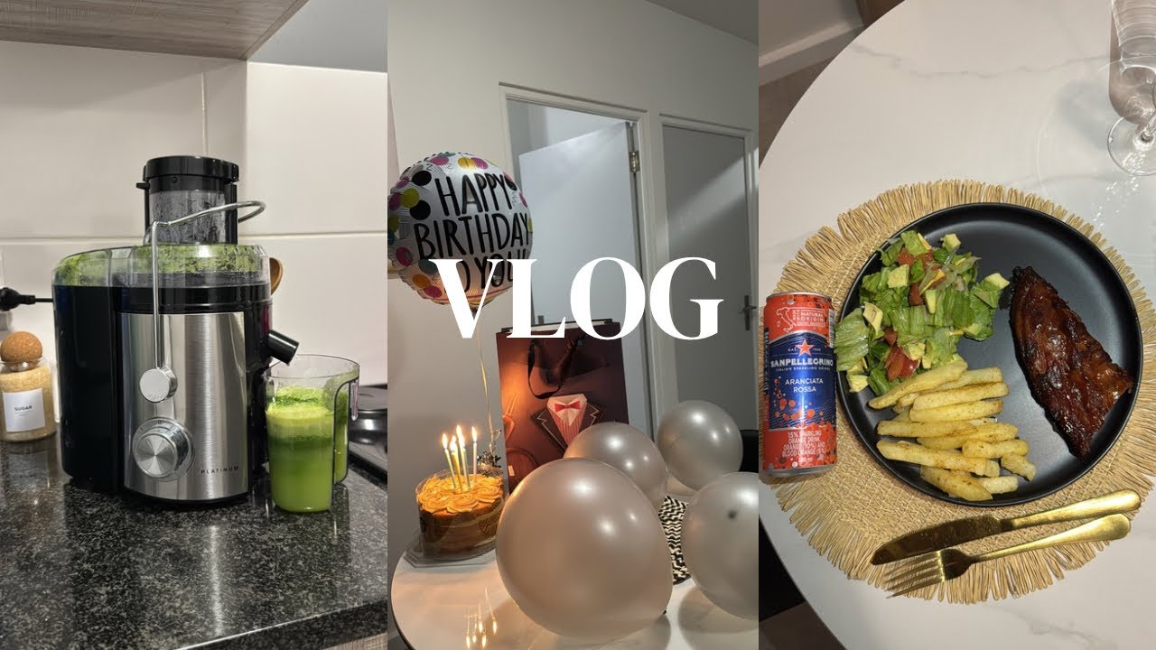 VLOG: New Juicer | Clicks & Dischem Unboxing | Hubby’s Birthday 