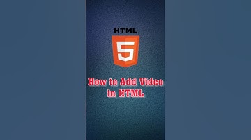 How to Add Video in HTML | HTML Audio Tag Tutorial with Example