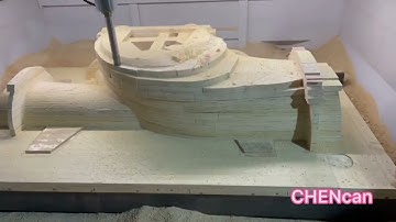 Large scale CNC casting wood pattern milling router machine