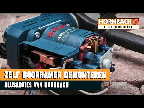 De Bosch blauw boorhamer demonteren met HORNBACH