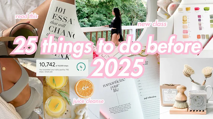 Do this BEFORE 2025- 25 things to do before 2025, DON'T WAIT | Roxy James #thingstodo #newyear #2025