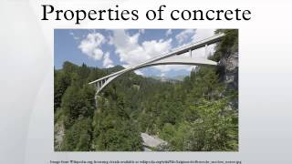 Properties of concrete screenshot 4