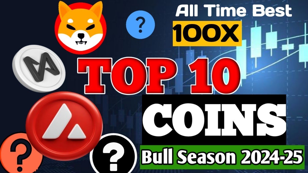 🔴TOP 10 Altcoins to Buy for 2024-25 Bull Season ( 100X Return Coins ...