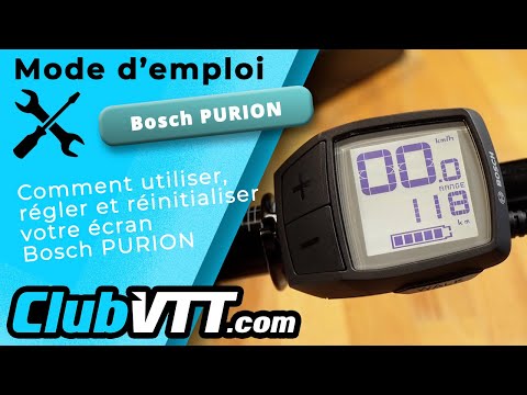 Mode d'emploi écran Bosch Purion. Guide complet pour utiliser et régler votre écran Purion. - 711