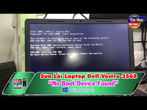 Hướng dẫn sửa lỗi “No Boot Device Found” khi khởi động máy tính  | Tin Học Để Đời