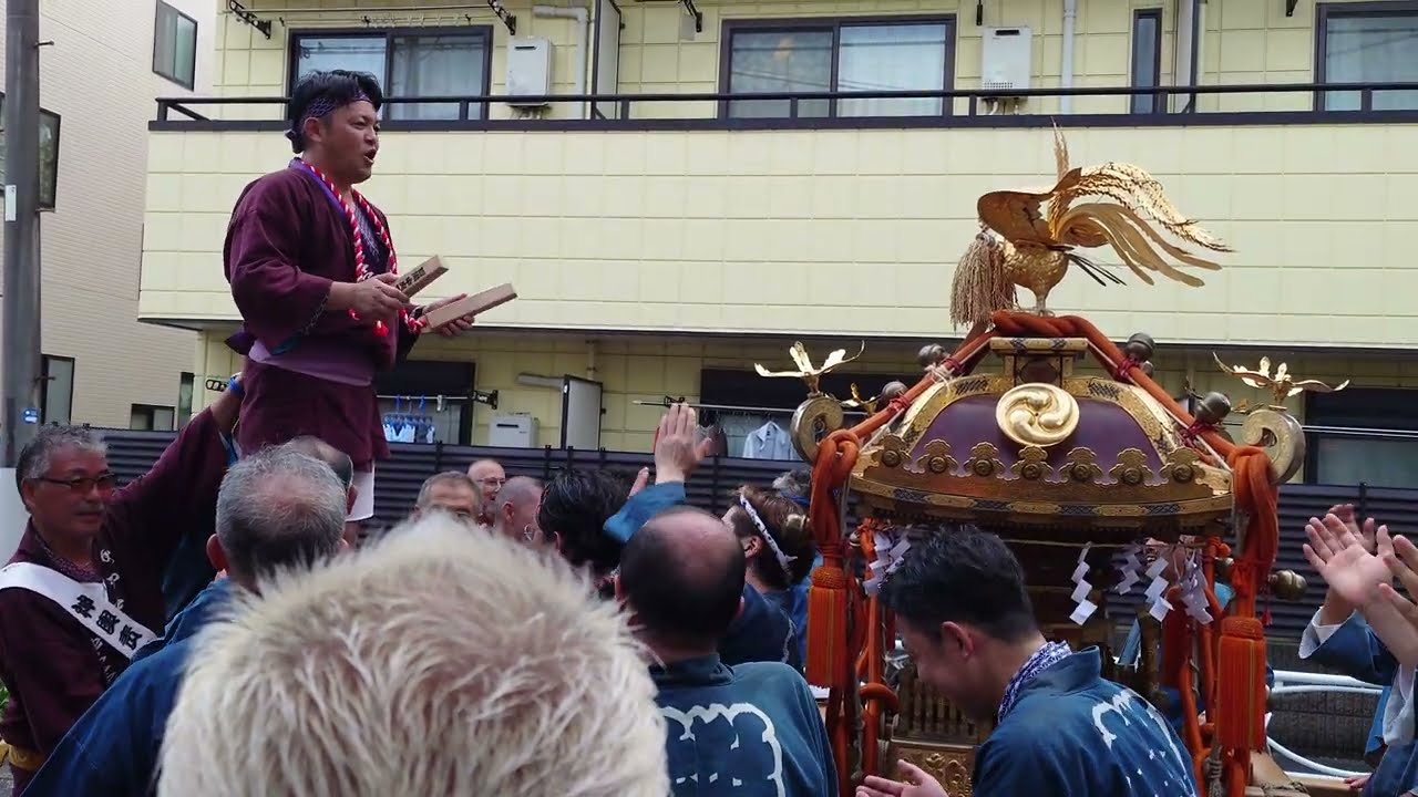 本格的 神輿 祭礼用具一式 YouTube