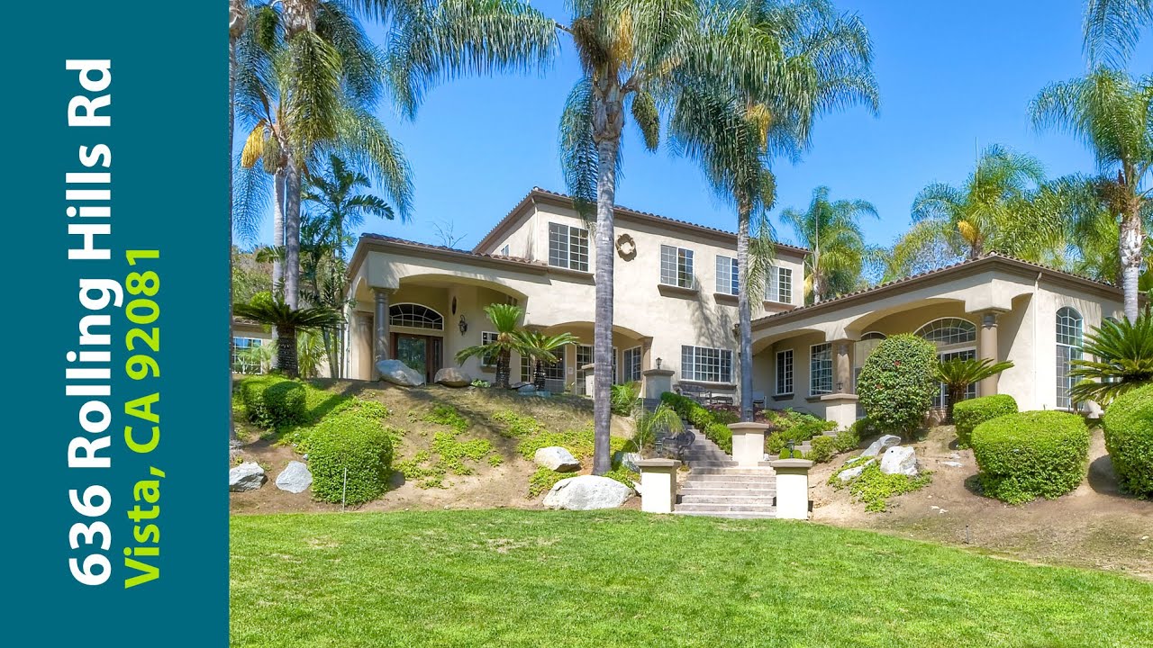 636 Rolling Hills Rd, Vista, CA 92081 Home for Sale Vista YouTube
