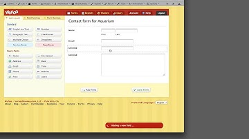 (35/41) Creating a Form Through Wufoo