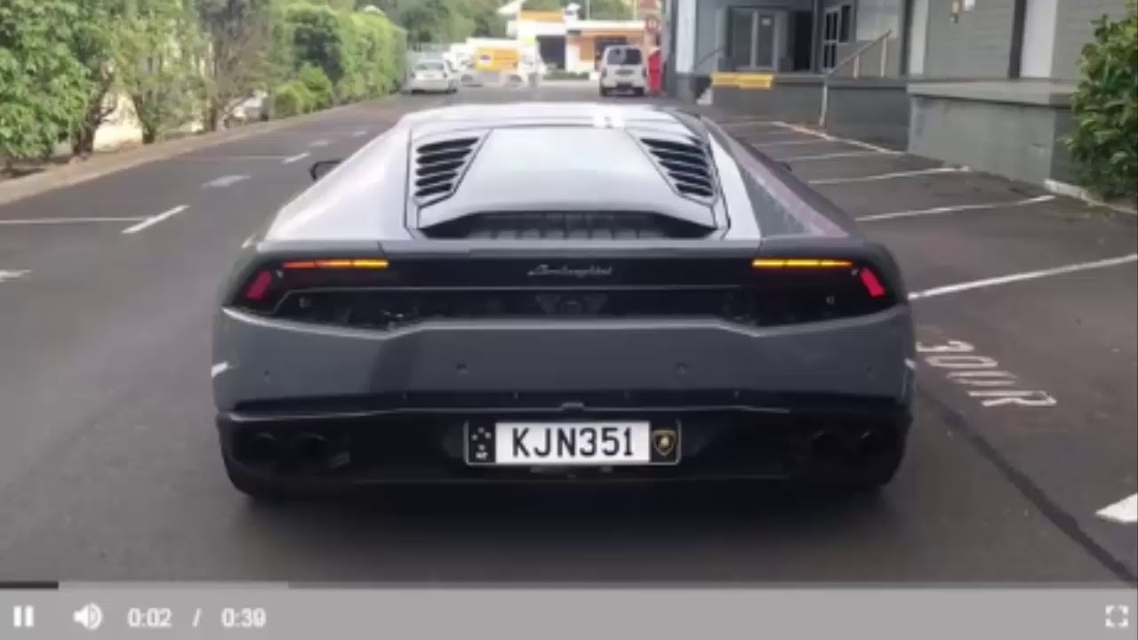 Servicing company 'might have' driven Lamborghini at 170km/ h - YouTube
