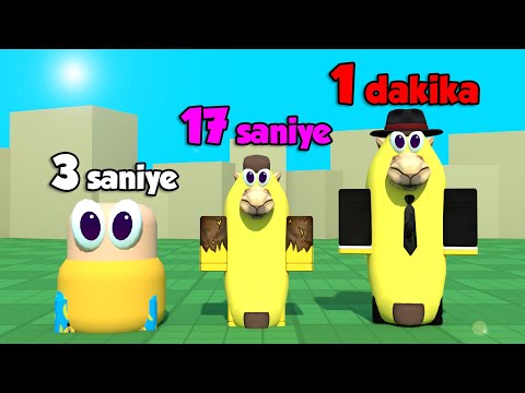 HER SANİYE = 1 YIL!