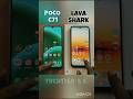 poco c71 vs lava Shark speed 🚀 test 😱#pococ71#pococ71 #poco c71#shorts