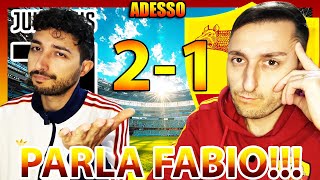 JUVENTUS-ROMA 2-1: ADESSO PARLA FABIO.