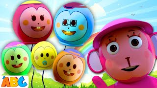 balloon finger family more nursery rhymes for kids kids songs by all babies channel