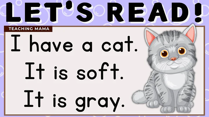 LET'S READ! | PRACTICE READING SIMPLE PARAGRAPHS FOR KIDS | LEARN TO READ ENGLISH | TEACHING MAMA