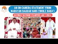 An On Camera Statement From Narayan Saakar Hari 'Bhole Baba' | Hathras 'Satsang' Stampede