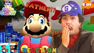 Mario opens Christmas Presents sent by YOU! REACTION! - MARIO'S DAD!?