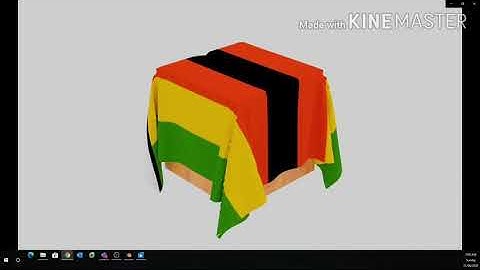 Physics and cloth simulation Blender 2.83