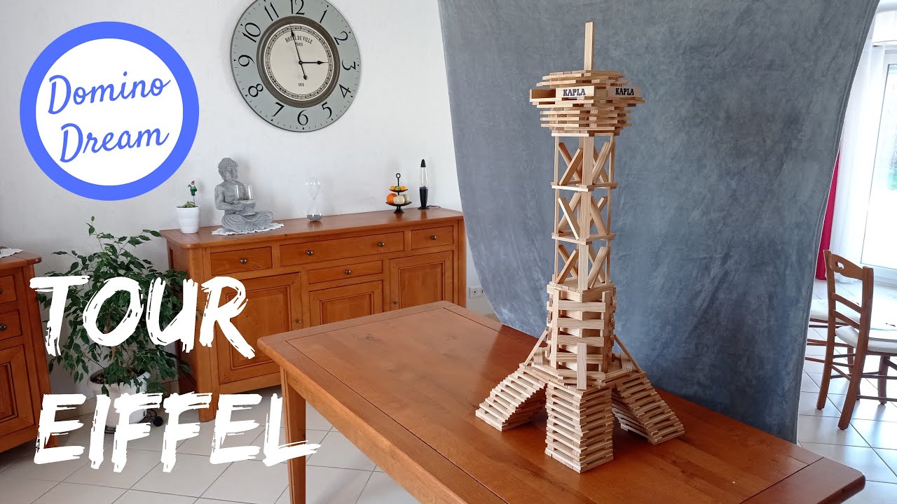 comment faire une tour eiffel en kapla