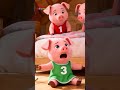 Cinco cerditos - Five Little Pigs Jumping on the Bed | Nursery Rhymes for Children's | Kids | shorts
