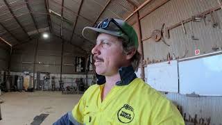 Grader tyre repair and getting my ute ready for harvest
