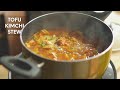 Tofu and Kimchi Stew Recipe | Korean Tofu and Kimchi Jjigae
