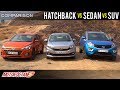 SUV vs Sedan vs hatchback - What to buy?