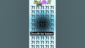 #ढूंढो #quiz #puzzle #maths #iqtest #find #math #shortvideo #iq #logic 🙏💯🤔🧐‼️⁉️❓