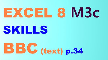 EXCEL 8 for Kaz M3c "BBC" text