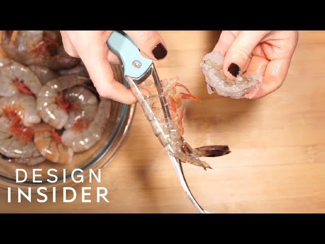 Tool Peels Shrimp in One Motion YouTube