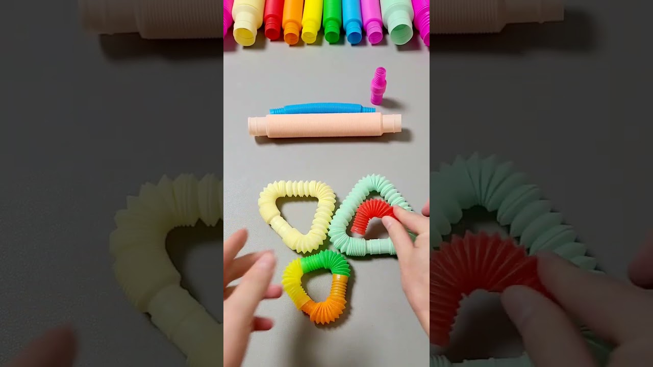 PopTube ASMR☆ Satisfying Crunchy Pop Tube Sound