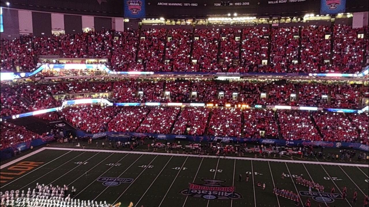2022 Allstate Sugar Bowl Team Entrances YouTube