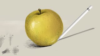 ✨Как рисовать фрукты на iPad В Procreate ✨Ботаническая Иллюстрация яблоко. Урок рисования/обучение ✨Как рисовать фрукты на iPad В Procreate ✨Ботаническая Иллюстрация яблоко. Урок рисования/обучение