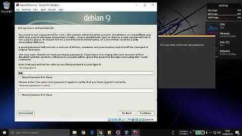 Instal Debian 9 CLI pada Virtual Box UNISBA BLITAR