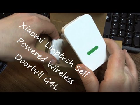 Умный дверной звонок Xiaomi Linptech Self Powered Wireless Doorbell G4L Умный дверной звонок Xiaomi Linptech Self Powered Wireless Doorbell G4L