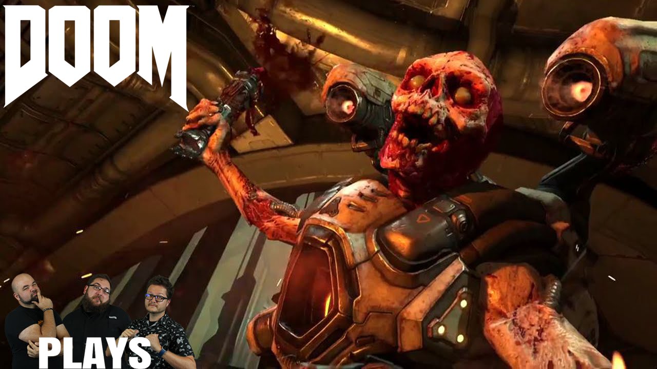 Robbie In The Buff: DOOM - Nerd Cave Plays