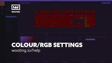 Wootility How To - Colour/RGB settings