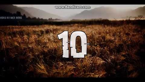 top 10 intro đẹp nhất