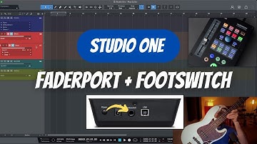 Studio One - PreSonus Faderport Footswitch Hack