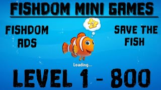 Fishdomads l Fishdom mini games l Save the fish l all Mini games From Level one to Level 800 screenshot 3