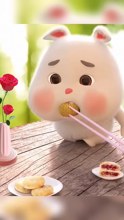 Super cute and adorable little fat rabbit ❤ great Creativity🤗 #shorts #trending