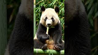 Cute Panda eating grass 🐼🐼 #ai #pandagang  #asmr #viral #fyppppppppppppppppppppppppppppppppppppppppp