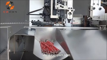 Fully Automatic Double Ends Wire Cutting Stripping Terminal Crimping