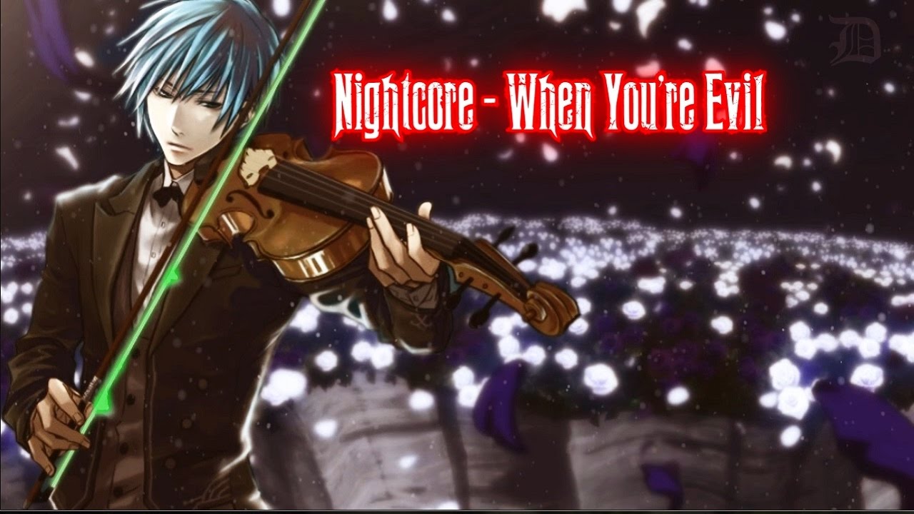 black mirror season 5 Nightcore - When You're Evil Lyrics (HD)